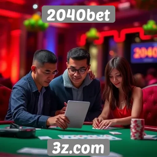 Atividades de suporte ao cliente na 2040bet